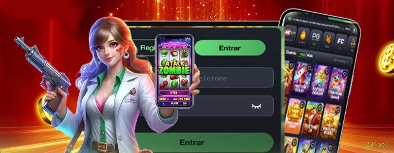 Conta 234bet sincronizada site e app